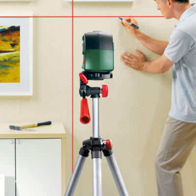 Bosch PCL 10 Cross Line Laser Tripod Set